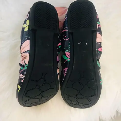 Serra NWT Memory Foam Floral Ballet Flats Size 8