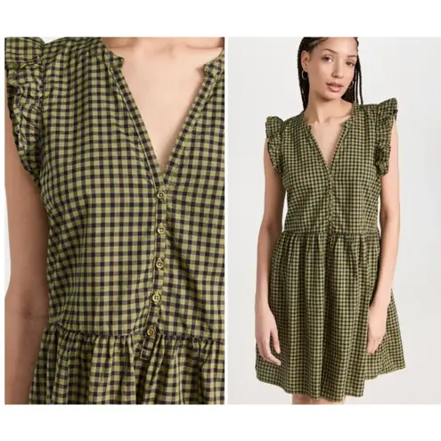 Nation Ltd Tegan Ruffled Mini Dress Size Small