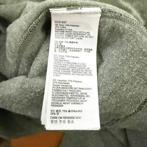 Marmot | Roice Pullover Crocodile Heather Green Jacket Snap Sweatshirt | Small