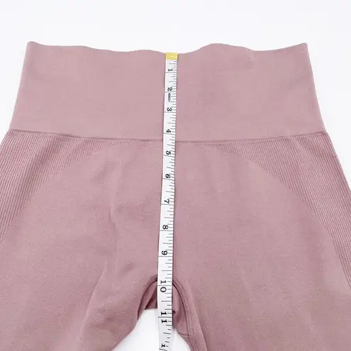 Set Active Sculptflex Seamless Leggings Mauve Nylon Spandex Women's Size Medium