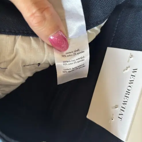 We Wore What True Flare French Navy High Rise Stretchy Denim Jeans Women’s Size 25