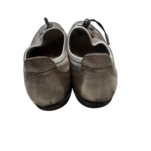 Ecco Bluma Toggle Sneaker Metallic Bronze Gold Comfort Walking Shoes Women’s 38