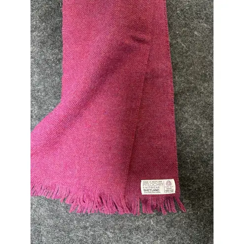 Vintage Pitlochry Knitwear Shetland Scarf