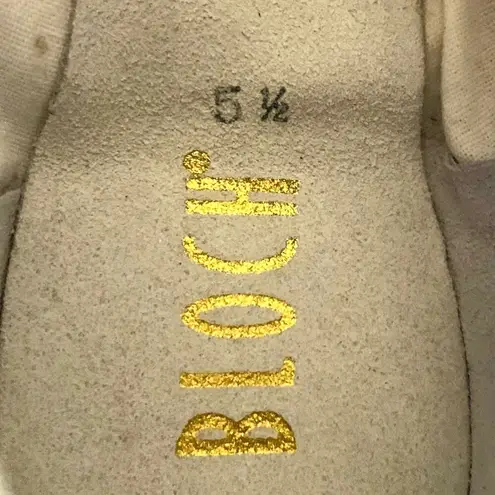 Bloch Split Sole Jazz Dance Shoes Lace Up White Bloch 5.5 US 5 EUR 35 White