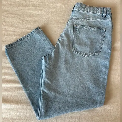 ZARA  High Rise - Ankle Length TRF Straight Jeans Size 10 4365 / 237