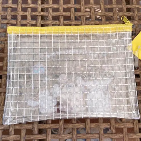 Sanrio Pompompurin Pochacco Clear Zipper Bag