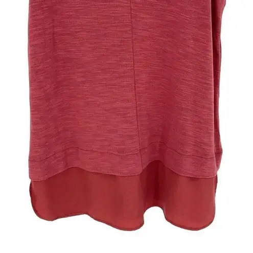 J.Crew Women's Sleeveless Crew Neck Drapey Scoop Neck Tank Top Pink‎ Size Small Pink