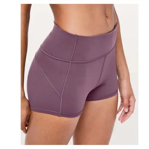 Lululemon In Movement Short *Everlux 2.5" Everlux Arctic Plum 10 Purple