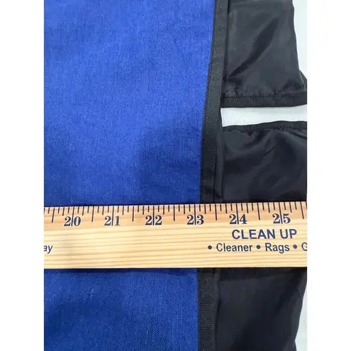 Alex Kim Multicolor Embroidered Patchwork Button Front Jacket Blue Women Medium