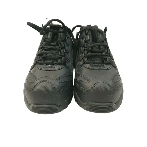 NWT Brahma For Her Terry Women's 7.5 Black Leather Athletic Type Safety Sneakers