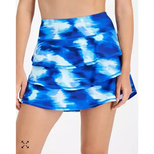 Ideology Women's Shibori Wave Flounce Skort Size XS