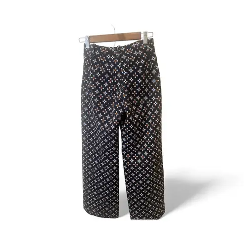 Anthropologie  Maeve Colette Wide Leg Patterned Pants