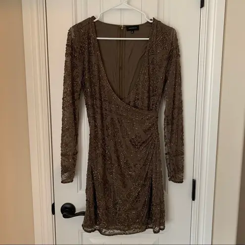 Majorelle Little Hills Beaded Dress