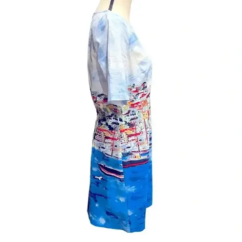 Rafaella NWT Yacht Sea Side Village Coastal dress Size 6 NWOT