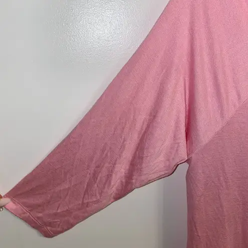 NWOT $40 Bobeau Strappy Back 3/4 Sleeve Pink Top S thumbnail 6