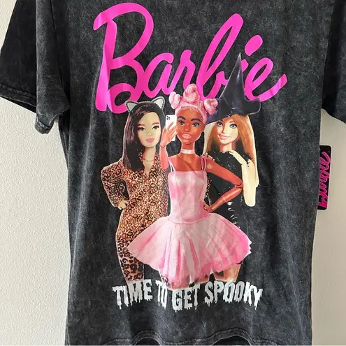 Barbie Time To Get Spooky Halloween Tee Shirt NEW