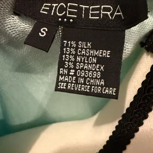 Etcetera | Mint Green cashmere and silk blend cardigan