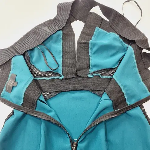 Michael Costello x REVOLVE Elaine Midi Dress in Teal Medium