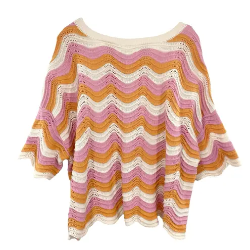 l*space L* Make Waves Sweater in Catching Sun NWOT Size XL - Image 6