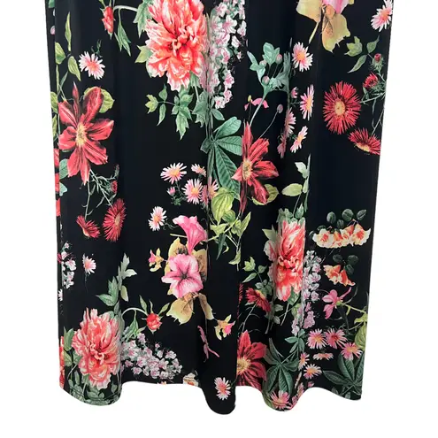 Beeson River Floral Maxi Pullover Dress Size Small Pink