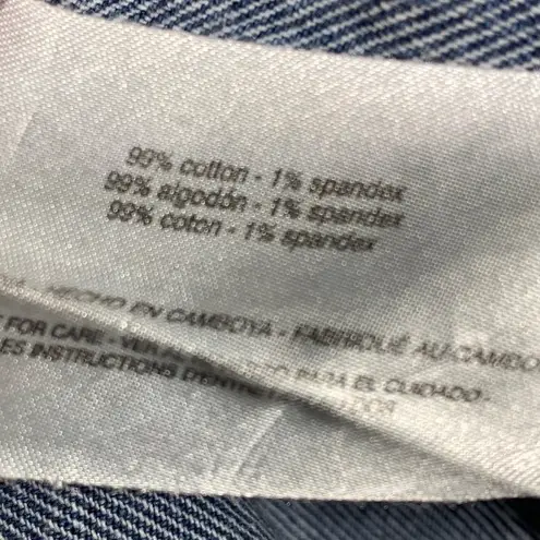 Boyne Women’s Blue Jeans Size 12 Made in Cambodia Classic Fit 99% Cotton