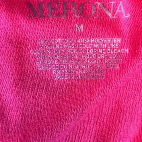 Merona Coral pink ruffled tank top