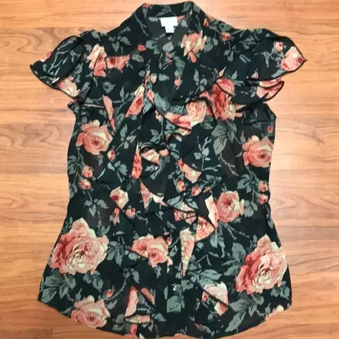 Converse  One Star Floral Top, XS