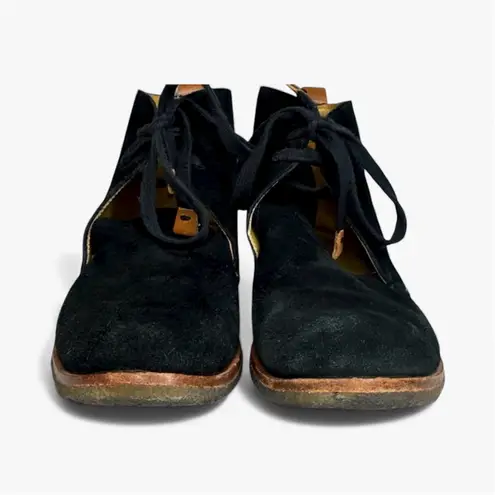 Bernardo Black Suede Booties 7.5