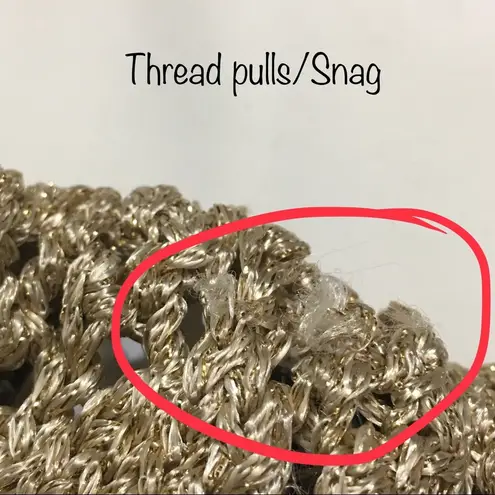 Just Cavalli Vintage Metallic Gold Sweater