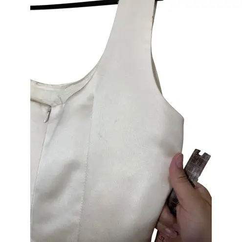 Ever Beauty Dress & Jacket Set Formal Gown Occasion Evening Size 8 Tan