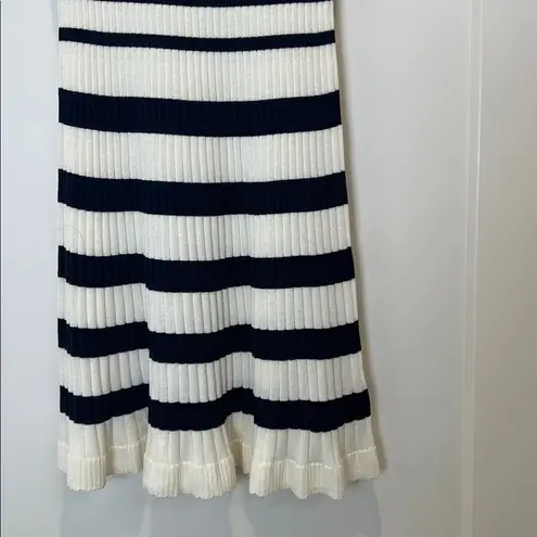 Free Assembly Women's Striped Navy and White Dress size small. NWT! Blue