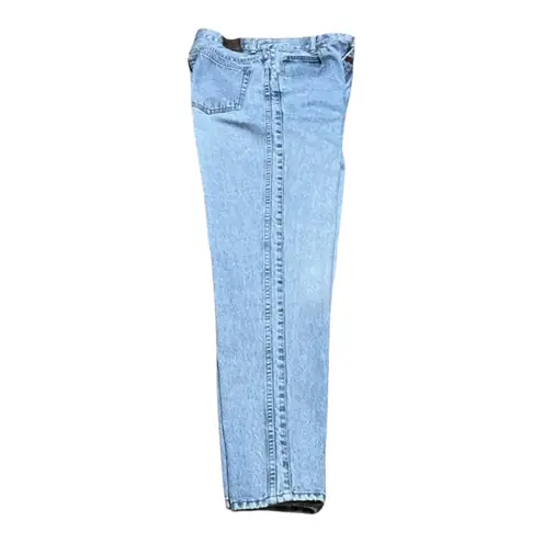 LawMan High Rise Tapered Leg Vintage 90s 100% Cotton Acid Wash Jeans 13