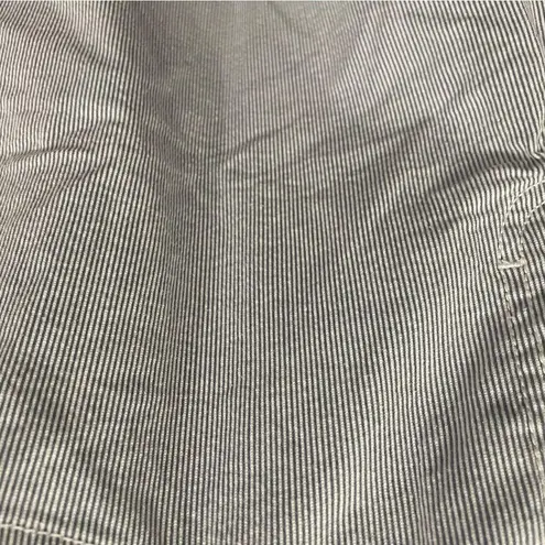 Riders By Lee Blue Striped Midrise Shorts