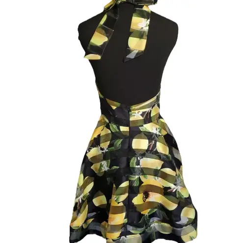 2bella Boutique Floral Lemon Dress