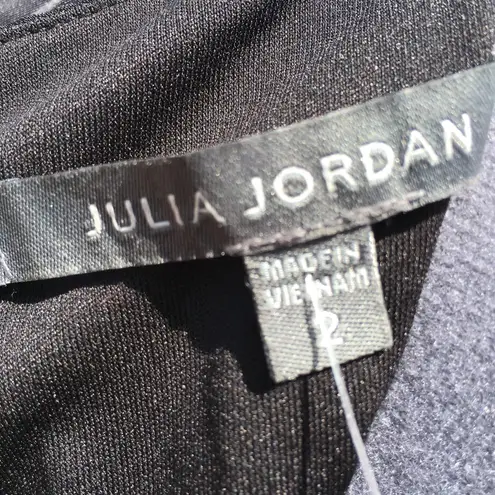 Julia Jordan Julian Jordan Metallic Polka Dot Chiffon dress