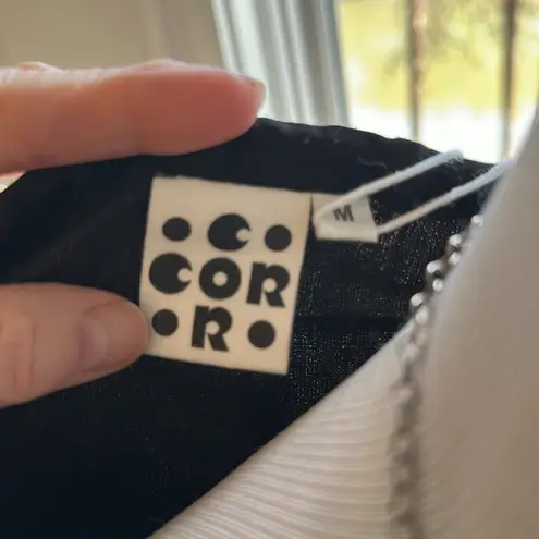 Amour Vert Black Cor Cor Sierra Tank, Medium, NWT