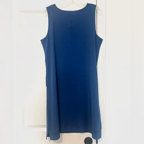 Title Nine Unconventional Sleeveless Dress Blue