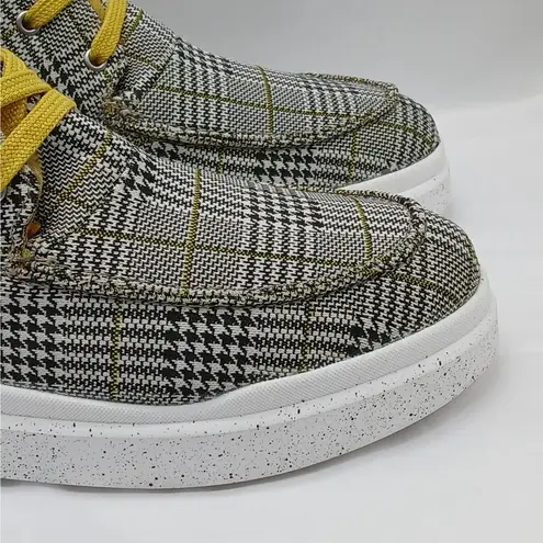 Josef Seibel Romika Sneaker Boots Women's 41(US 10.5) Houndstooth Plaid Preppy Brown