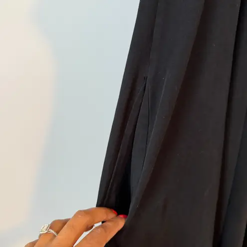 Pact Organic Cotton Midi Dress Black Sleeveless Strappy XL