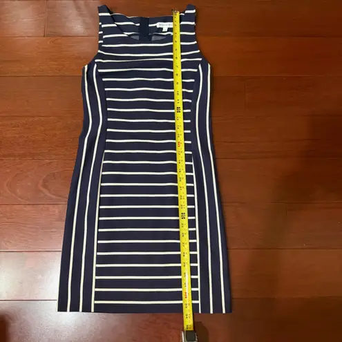 Banana Republic Navy and White Striped Dress Size 4