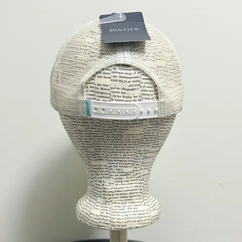 Pistil Blue Orange Gray Mckinley Mountains Mesh Snap Back Womens Trucker Cap O/S