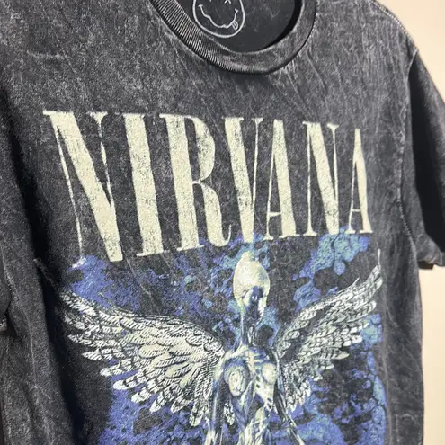 Nirvana Distressed Tee | Small