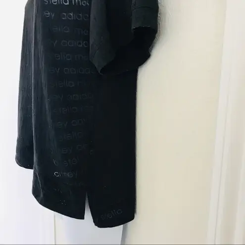 Adidas by Stella McCartney S The Cool Tee Black Short Sleeve top