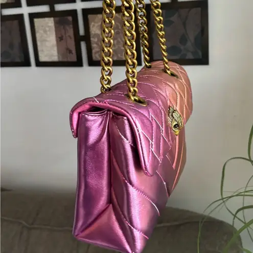 Kurt Geiger Authentic LONDON Quilted 2 tone leather convertible Crosby/shoulder