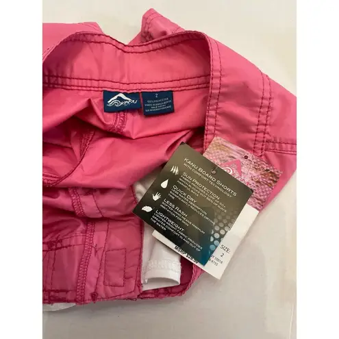 Kanu Surf Breeze Boardshorts Pink Size 2 New With Tags