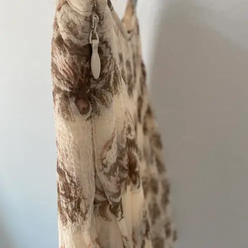 David Meister Silk Prairie Skirt