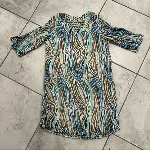 Soft Surroundings Positano Getaway Dress PETITE MEDIUM