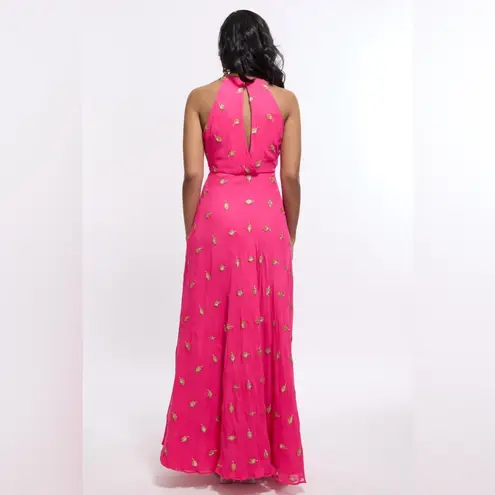 SANI Nila Anarkali with Dupatta Pink Size M