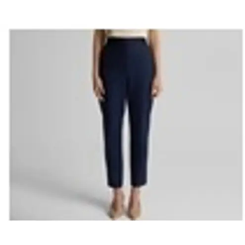 St. John 14 Pants Trouser tapered Slim Fit Navy Blue Womens Luxury 29" inseam - Image 5