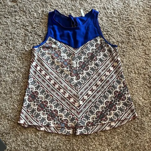 Marshalls 🌺  patterned chiffon tank top